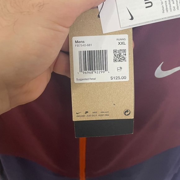 NIKE RUNNING WINDRUNNER REPEL FULL ZIP HOODED JACKET MEN'S SIZE 2XL XXL - Picture 6 of 9